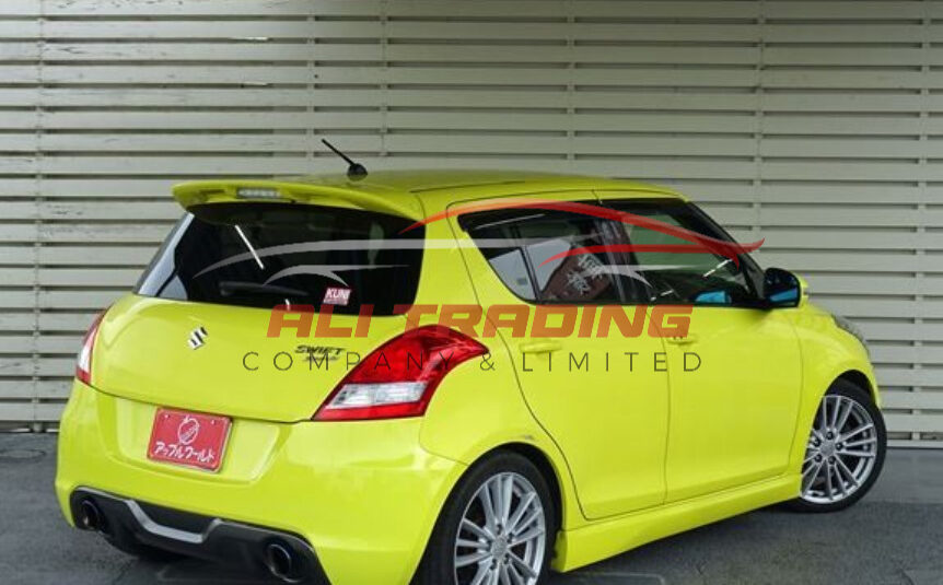 Suzuki Swift Sport 6-speed MT, Aftermarket Muffler, KUNI Suspension
