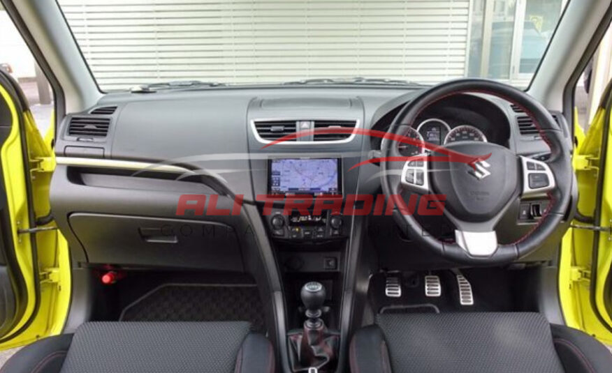 Suzuki Swift Sport 6-speed MT, Aftermarket Muffler, KUNI Suspension