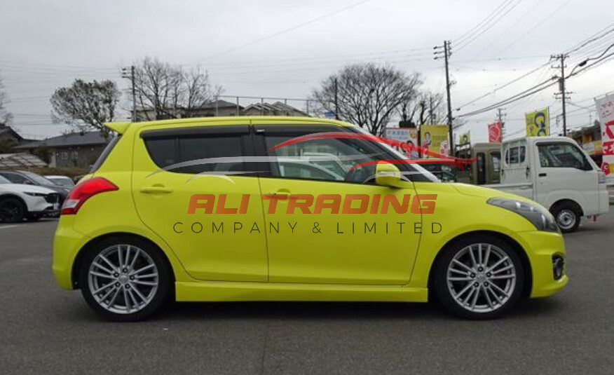 Suzuki Swift Sport 6-speed MT, Aftermarket Muffler, KUNI Suspension