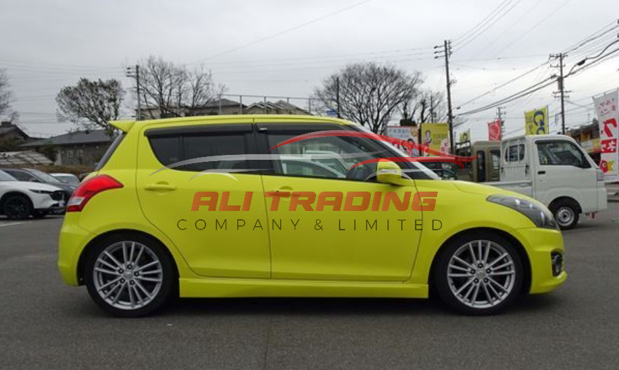 Suzuki Swift Sport 6-speed MT, Aftermarket Muffler, KUNI Suspension