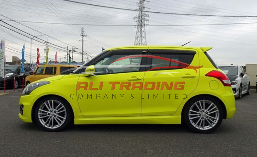 Suzuki Swift Sport 6-speed MT, Aftermarket Muffler, KUNI Suspension