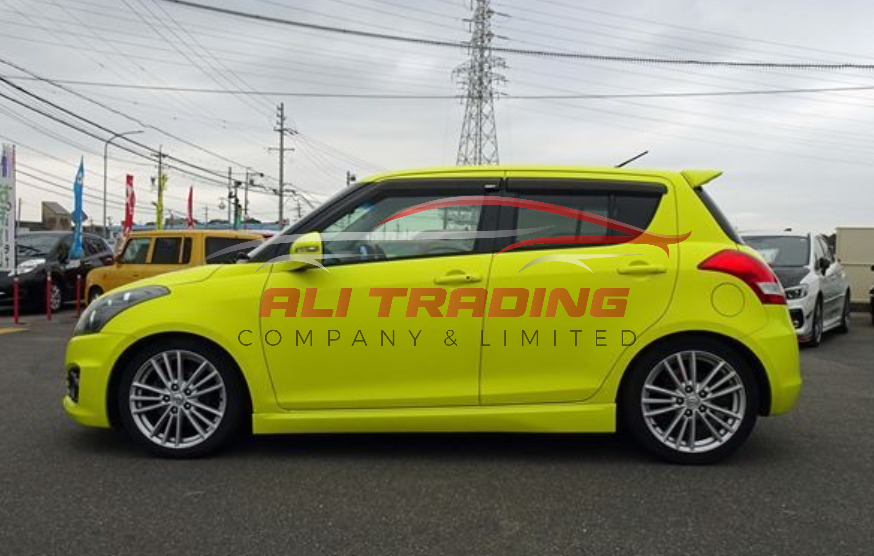 Suzuki Swift Sport 6-speed MT, Aftermarket Muffler, KUNI Suspension