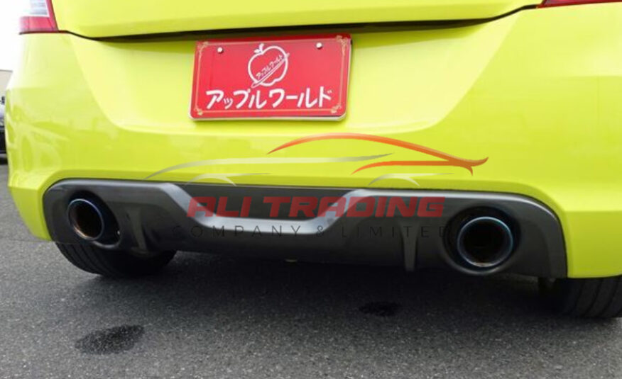 Suzuki Swift Sport 6-speed MT, Aftermarket Muffler, KUNI Suspension