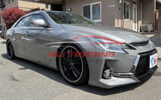 Toyota Mark X 250G Relax Selection Aero Bumper Lowdown