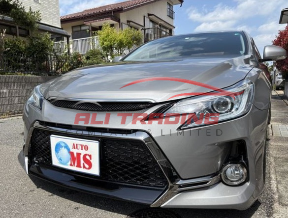 Toyota Mark X 250G Relax Selection Aero Bumper Lowdown