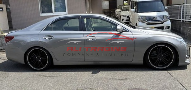 Toyota Mark X 250G Relax Selection Aero Bumper Lowdown